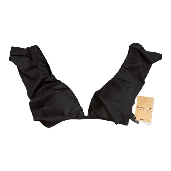 Vix Swimwear Liz Bikini Top in Black NWT - Picture 2 of 6